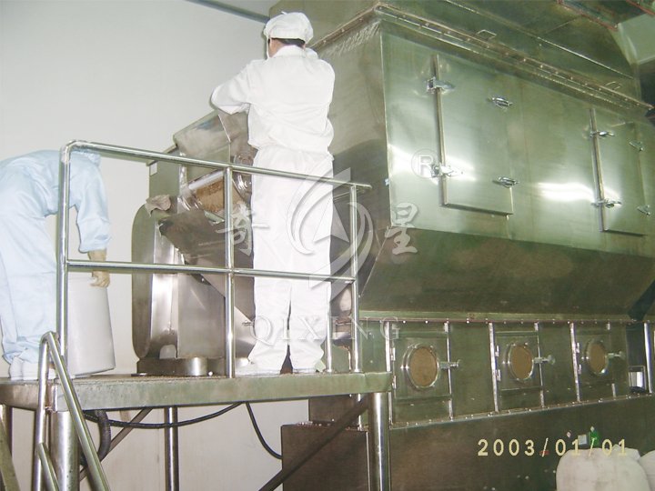 XF Series Horizontal Fluidized Dryer